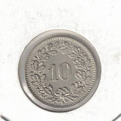 1932-B Switzerland Ten Rappen Coin - Image 2 of 2