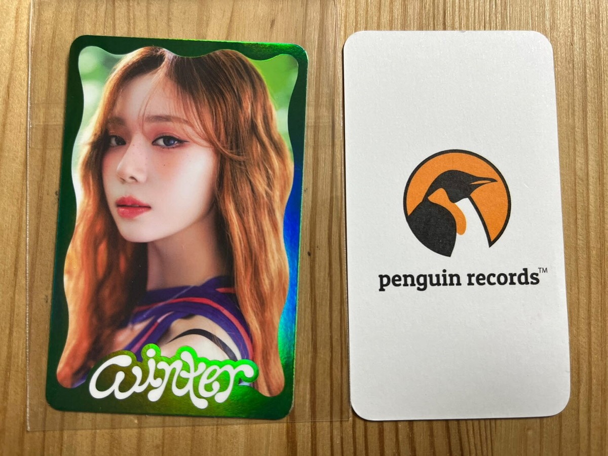 aespa - Better Things TRADING CARD A B ver. PHOTO CARD aespa - Better Things TRADING CARD A B ver. PHOTO CARD