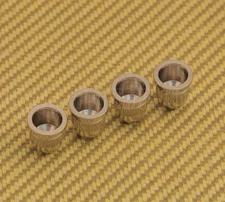 BSF-S-N (4) Short 3/8" Bass Body String Ferrules - Nickel