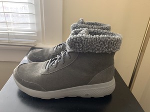 skechers on the go suede boots