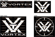 Vortex Optics - Tactical/Hunting Scopes - Vinyl Die-Cut Peel N' Stick Decals