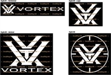 Vortex Optics  - Tactical/Hunting Scopes - Vinyl Die-Cut Peel N' Stick Decals