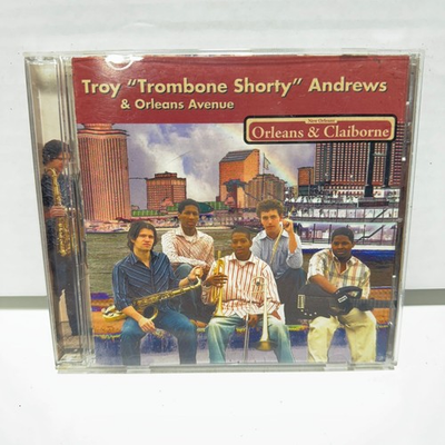 #ad Troy Trombone Shorty Andrews amp; Orleans Avenue Orleans amp; Claiborne CD 2005 Jazz $54.99