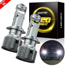 Auxito Lhd H7 Bi-led Projector Lens Hilo Headlight Bulbs 100w 50000lm Retrofit