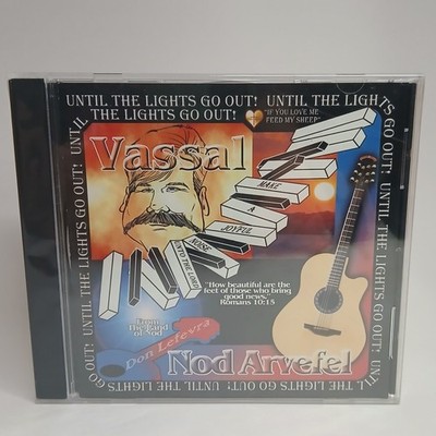 Vassal  Until The Lights Go Out Music CD  Nod Arvefel  2006 New Old Stock Sealed