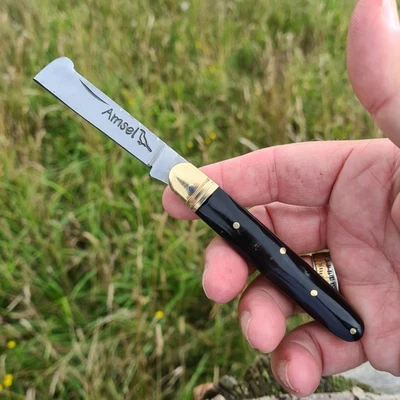 MARKENLOS Hippe Okuliermesser Taschenmesser Gartenmesser Gärtner NUR Hier AMSEL MESSER (s)
