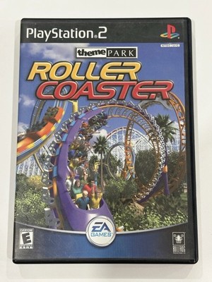 Theme Park Roller Coaster Sony PS2 CIB With Reg card Tested Working