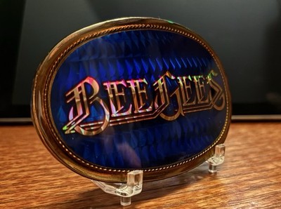 Bee Gees Belt Buckle Pacifica Mfg 1977 Rock & Pop LC CAL-8084