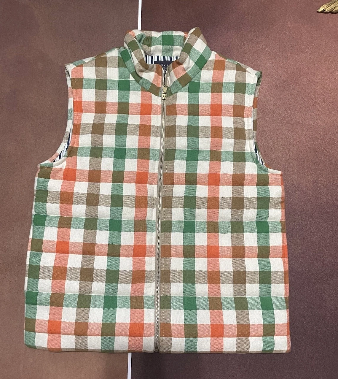 Res Ipsa Woven Puffer Vest 2025 Collection Size Man’s M Cozy Fishing Traveling