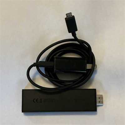 Amazon Fire TV Stick Dongle Wi-Fi HDMI Micro USB Black Media Streamer