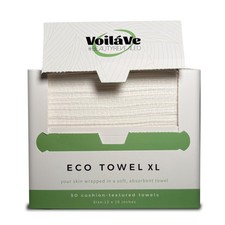 Disposable Face Towels -100 Cotton Biodegradable Makeup Remover Dry Wipes, U...