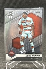 Nuno Mendes 2021-2022 Portugal Rookie Card FIFA Road To World Cup Mosaic #111. rookie card picture