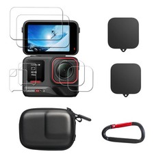 JIMOVA for Insta 360 Ace Pro 2 Accessories, PU Portable Mini Carrying Bag Cas...