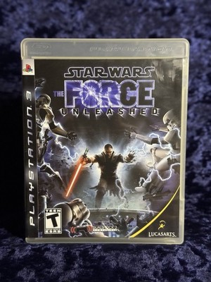 Star Wars The Force Unleashed PS3 PlayStation 3 L CIB Lucasarts Video Game