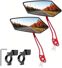 Bike Mirror, 2 PCS HD Version Large Bicycle Mirrors for Handlebars