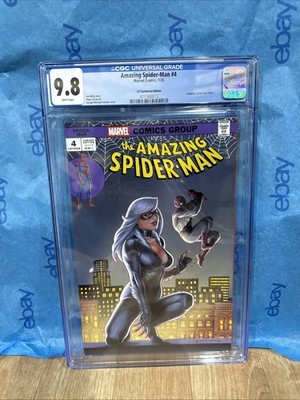 Amazing Spider-Man #4 Joseph Linsner Black Cat Trade  Variant CGC 9.8
