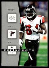 Roddy White 2006 Fleer Hot Prospects #6 Falcons NFL READ FREE SHIP AutographDen