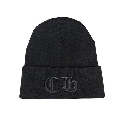 Chrome Hearts bestickte Mütze Einheitsgröße schwarz G32N6VAX 155762049