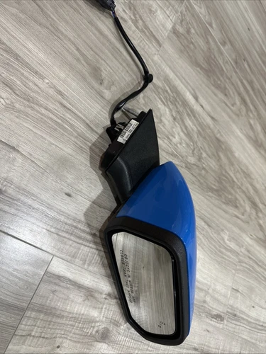 Used Right Door Mirror fits: 2016 Ford Mustang power w/o blind spot alert spotte