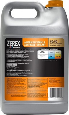 Zerex Dex-Cool 50/50 Ready-To-Use Antifreeze Coolant 1 Gallon