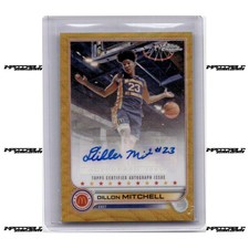 2022 Topps Chrome McDonald's A/A - Gold #CA-DM Dillon Mitchell Rookie Auto /50
