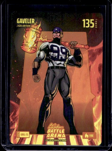 2026 Bo Jackson Battle Arena 2026 Ed. Gaveler Grillin' Battlefoil #GRILL-73