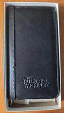 Talented Mr Ripley Promo LEED'S Black Leather Passport Wallet/Holder FYC New