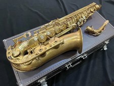 Yamaha YAS-62 Alto Saxophone J-Guard: Lacquer-Free, Vulcanized, Antique Finish 