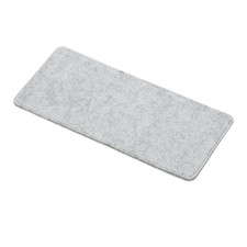 Felt Base Shaper, Bag Bottom Shaper 13 x 6 Inch for Purse Light Gray 