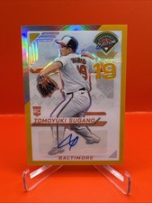 2025 Panini Prospect Edition Tomoyuki Sugano Gold Prizm Auto /10! (RC)