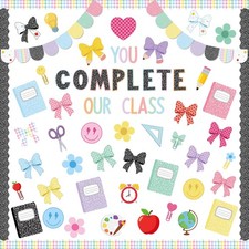 138Pcs Back to School Composition Notebook Bulletin Board Classroom Decoratio...