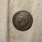 1874 Indian Head Cent Penny VG Better Date #KCS