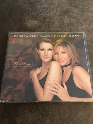 Barbra Streisand & Celine Dion   Tell Him - 3-track CD single (1997)