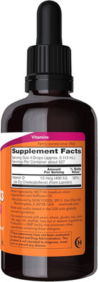 Supplements, Liquid Vitamin D-3, Strong Bones*, Structural Support*, 2-Ounce