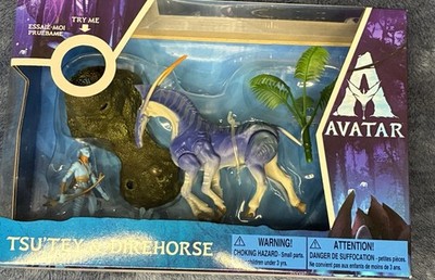McFarlane Toys Avatar World of Pandora Tsu'tey Action Figure Banshee Set