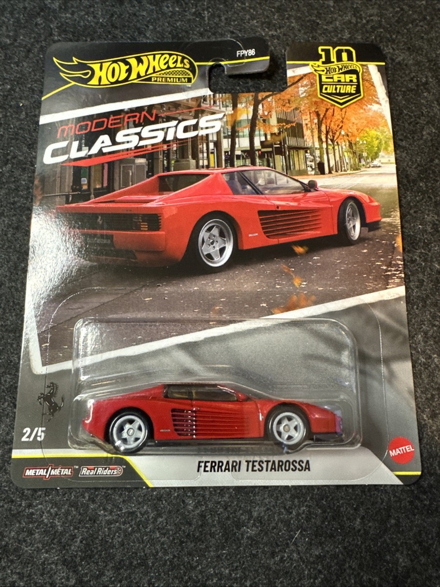 Hot Wheels | Modern Classics | Ferrari Testarossa (Red) | eBay