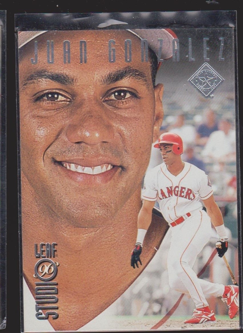 Juan Gonzalez Cards Inserts Vintage Premium Collection LOOK