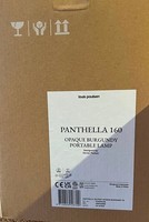 Louis Poulsen Panthella 160 LED Akku-Lampe (16X24Cm) Tischlampe Burgunderrot NEU