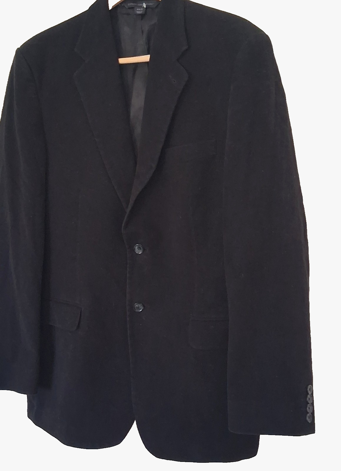 Express Design Studio Men's Black Suit Jacket Blazer Size 44R Made in Turkey💕