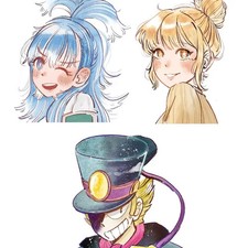 Full Color 1.3 Head Commission Digital Art 2-3 People