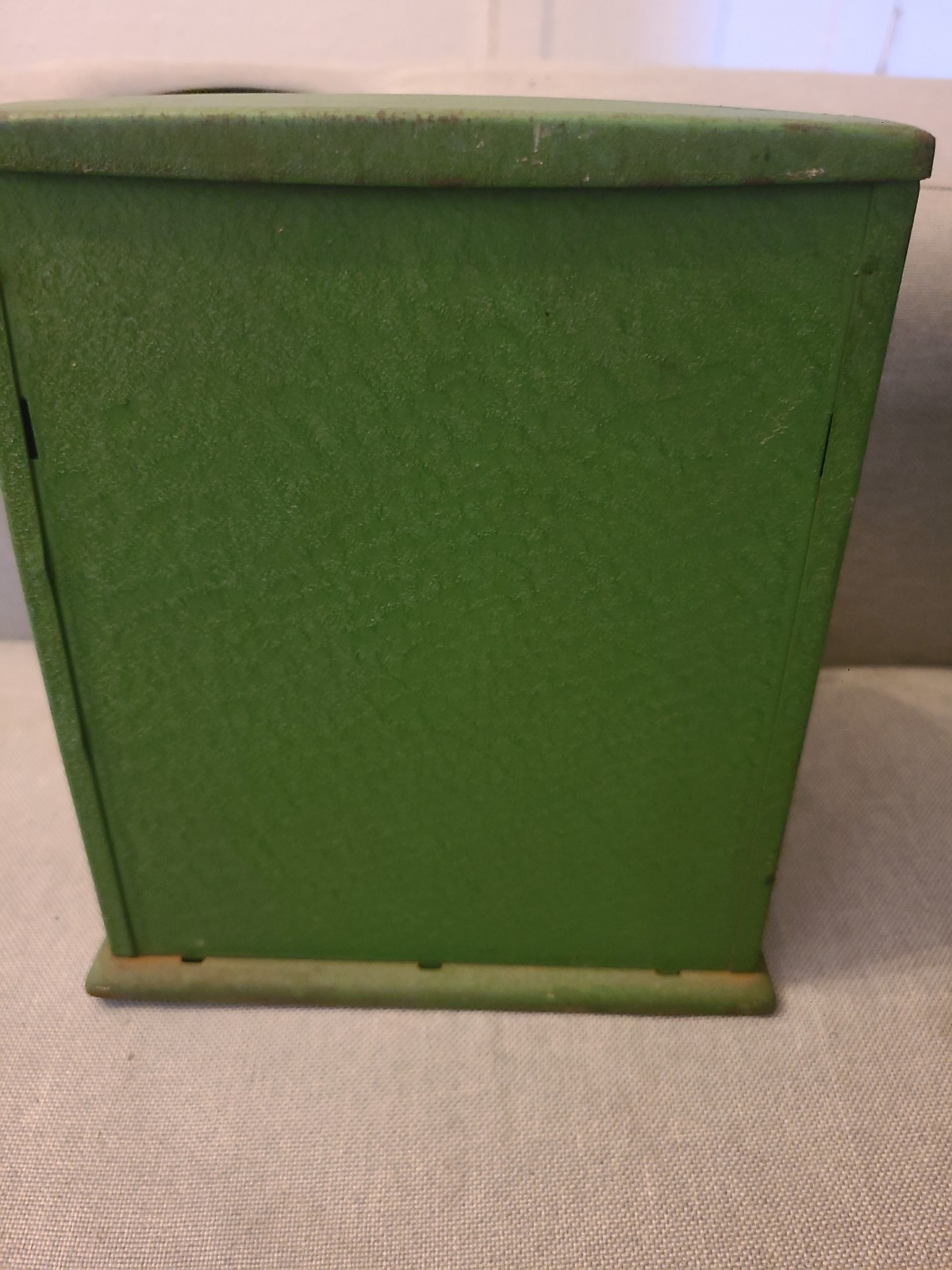 как выглядит Vintage Tom Thumb Toy Cash Register Green Metal 1950s Western Stamping Co USA фото