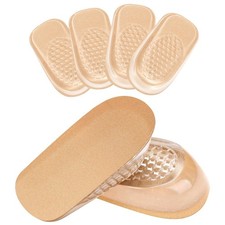 Shoe Lifts Men - 2 Pairs Silicone Height Increase Insole 0.6 inch  1 inch He...