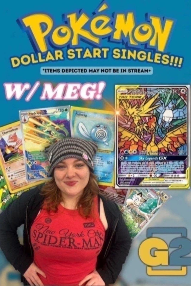 $1 Start Singles With Meg & Going Twice!