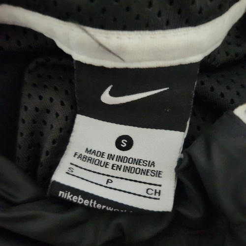 Nike Michigan Wolverines Rain Windbreaker Jacket 1/4 Zip Men's Small Black - Picture 11 of 11