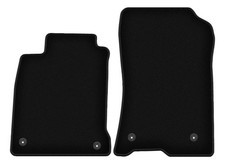 Tappetini anteriori in velluto Nero per Renault Laguna III 2007-2015