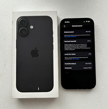 Apple iPhone 16 128 GB Schwarz mit OVP
