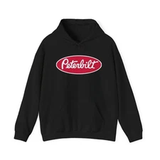 Peterbilt Retro Graphic Hoodie Unisex Heavy Blend™ Hooded Sweatshirt