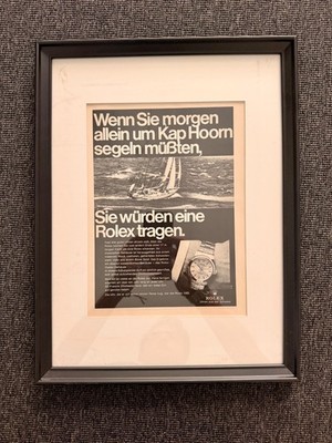 Rolex Oyster Perpetual Original Werbung Ref. 1002 ca. 1967 Kap Hoorn
