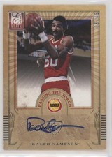 2012-13 Elite Passing the Torch 6/49 Ralph Sampson Roy Hibbert #21 Auto HOF 2d0