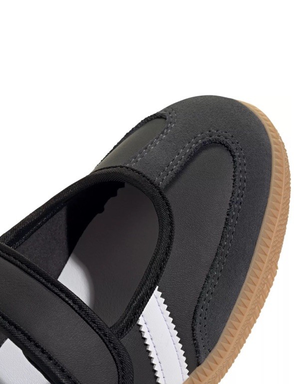Big Kids' adidas Originals Samba Jane Casual Shoes Black/White/Gum JR7437 001 thumbnail 7